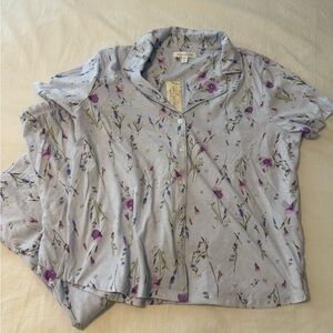 Carole Hickman Super Soft Capri Pajama Set NWT